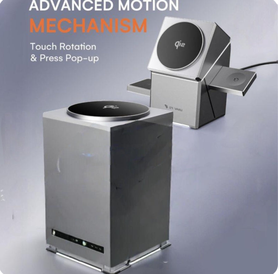 3-in-1 magnetic wireless charging station,