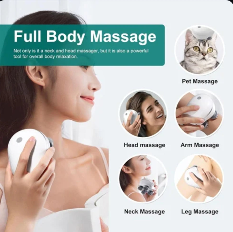 Electric Scalp Massager Electric Head Massager Rechargeable