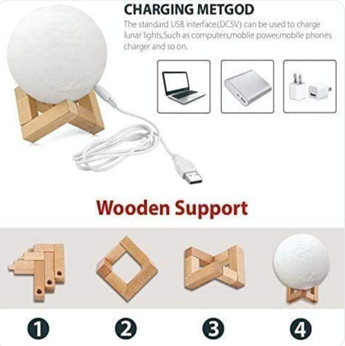 3D MOON LAMP